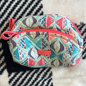 Vera Bradley Cosmetic Bag with Zipper